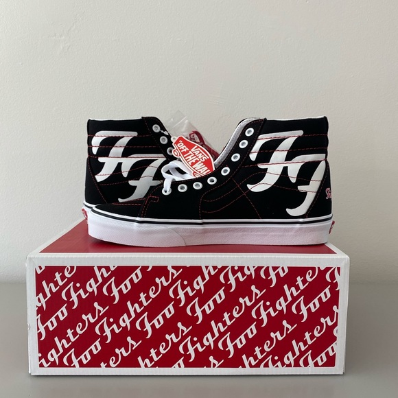 foo fighters vans shoes